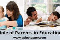 The Role of Parents in a Childs Education Matters The Role of Parents in a Childs Education Matters